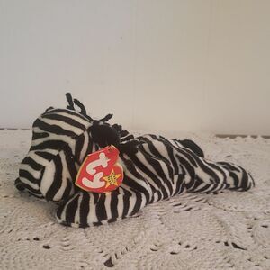 Vintage 1995 Ty Beanie Baby ZIGGY the Zebra